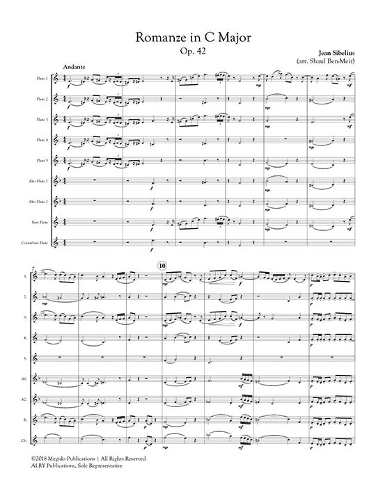 Sibelius, J :: Romanze in C Major Op. 42