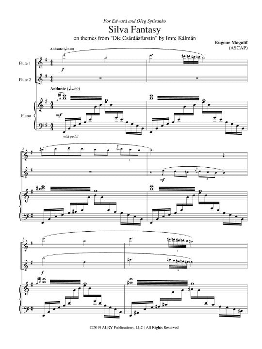 Magalif, E :: Silva Fantasy on themes from 'Die Csardasfurstin'
