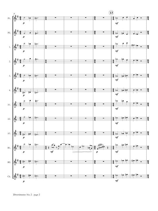 Page, I :: Divertimento No. 2