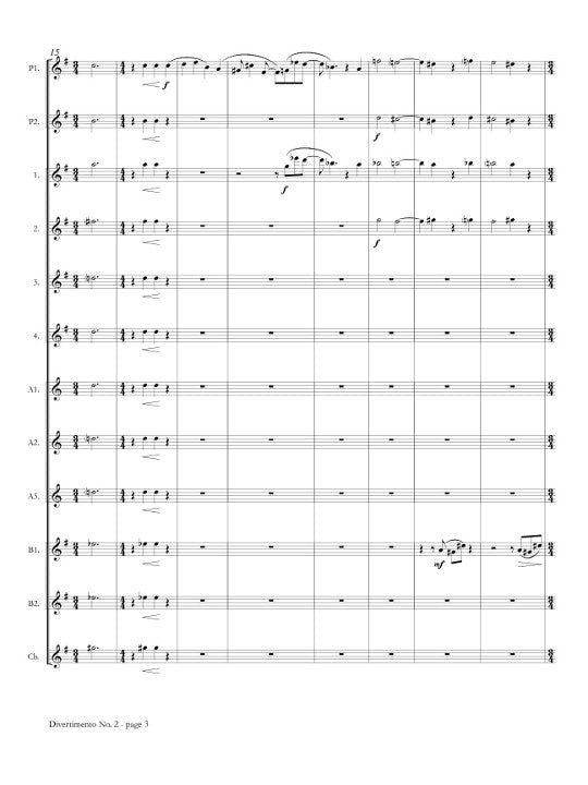Page, I :: Divertimento No. 2