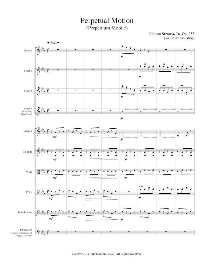 Strauss Jr, J :: Perpetual Motion