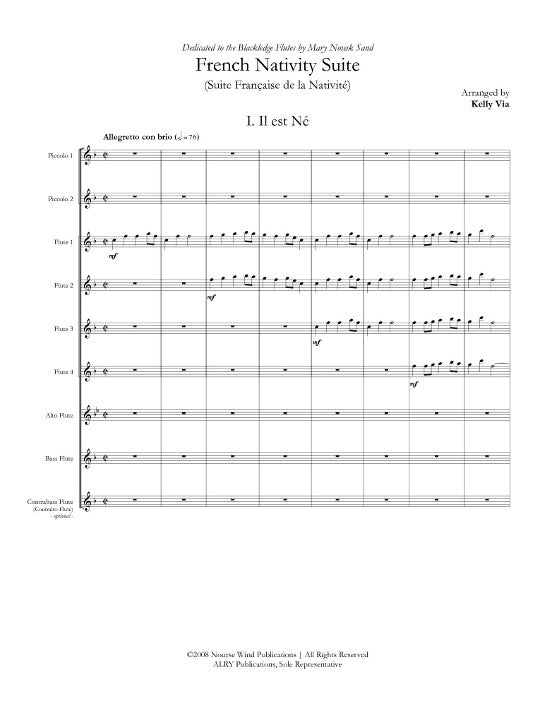Traditional :: French Nativity Suite