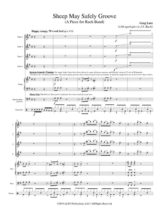Lutz, G :: Sheep May Safely Groove