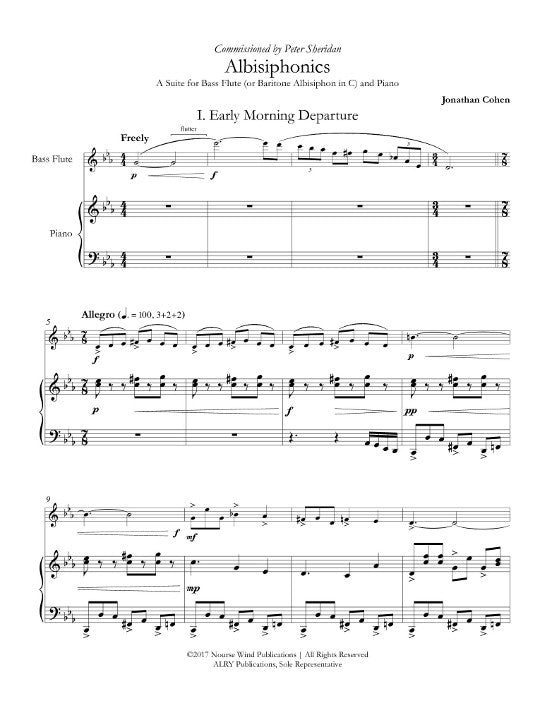 Cohen, J :: Albisiphonics