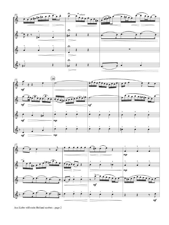Bach, JS :: Aria 'Aus Liebe will mein Heiland sterben'