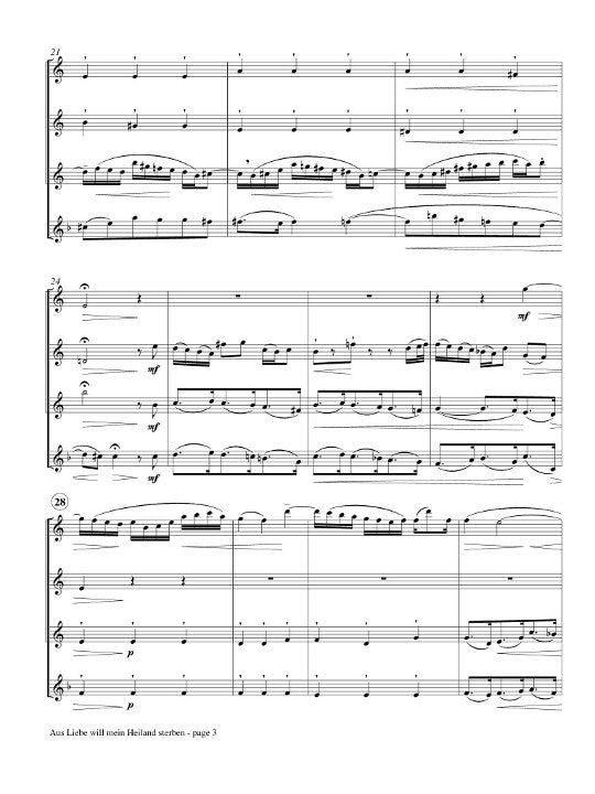 Bach, JS :: Aria 'Aus Liebe will mein Heiland sterben'