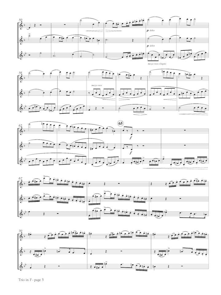 Kummer, G :: Trio in F, Op. 32