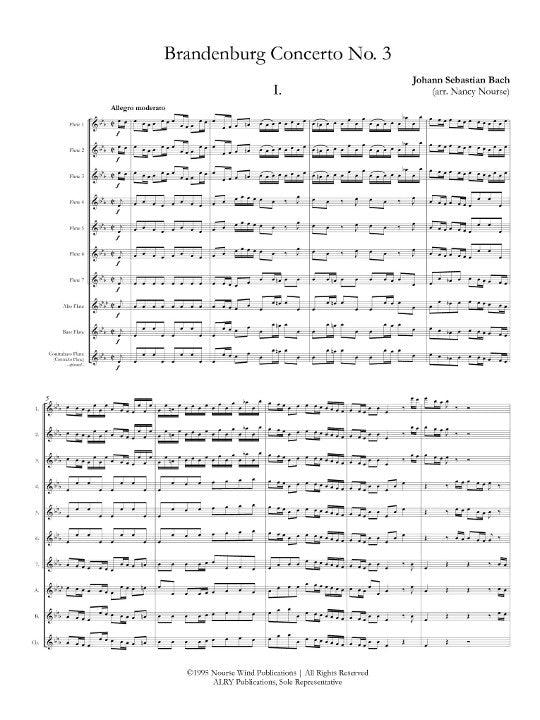 Bach, JS :: Brandenburg Concerto No. 3