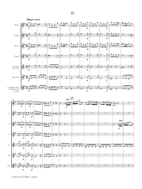 Vivaldi, A :: Concerto in E minor