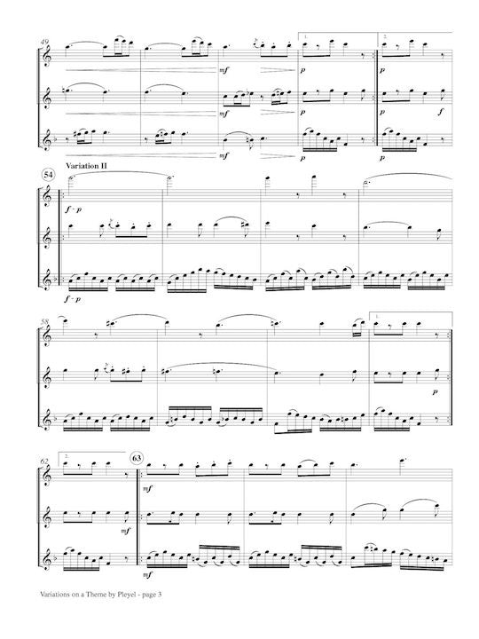 Krommer, F :: Variations on a Theme by Pleyel