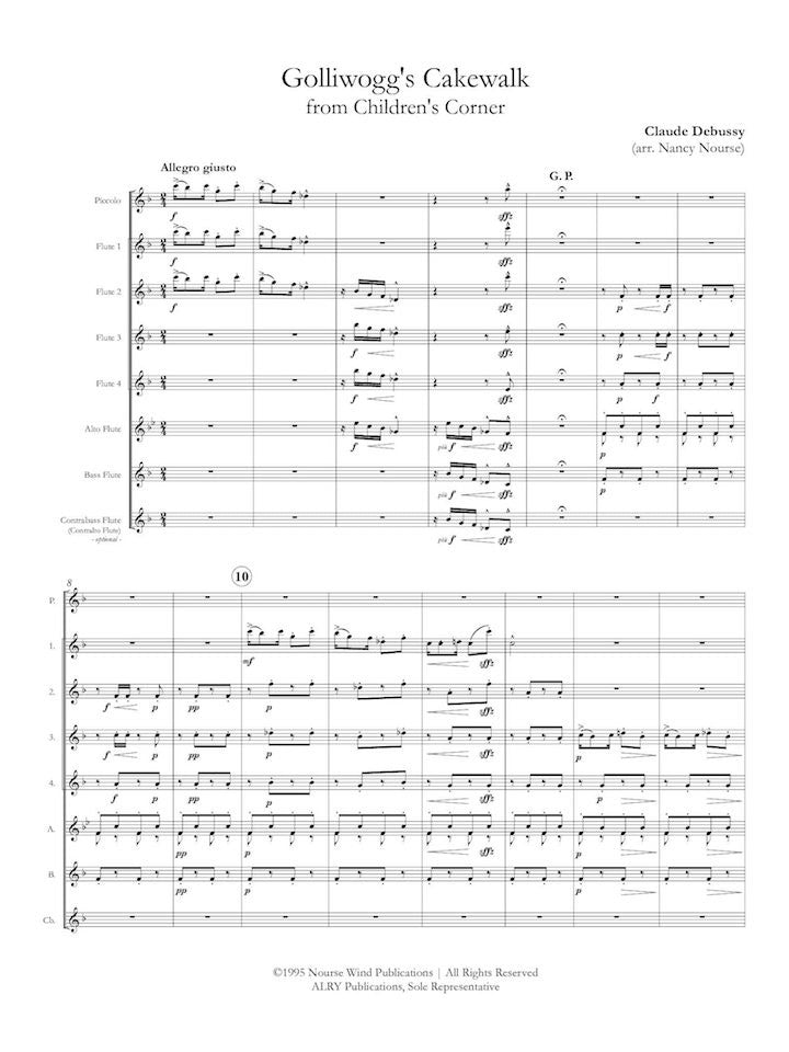 Debussy, C :: Golliwogg's Cakewalk from Children's Corner