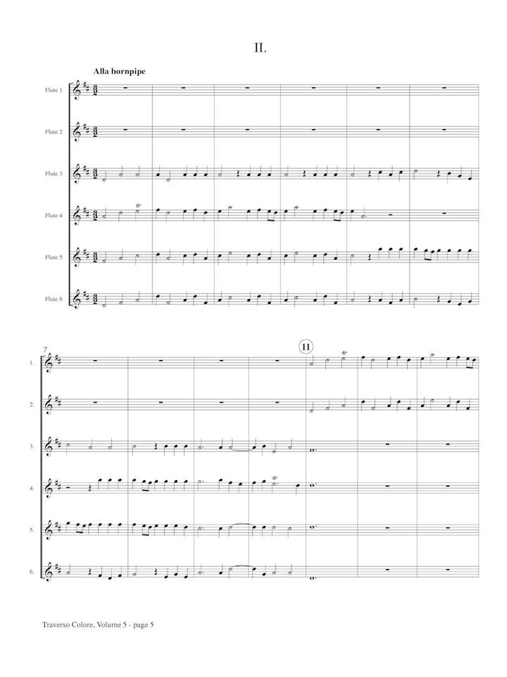 Handel, GF :: Traverso Colore: Vol. 5 - Water Music: Suite No. 2