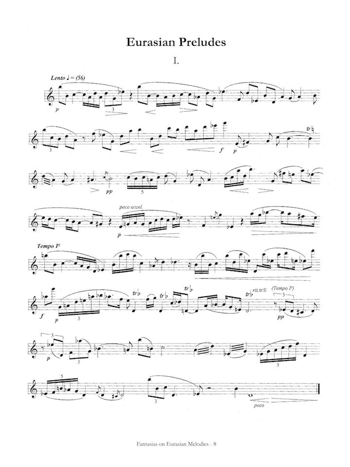 Loeb, D :: Fantasias on Eurasian Melodies