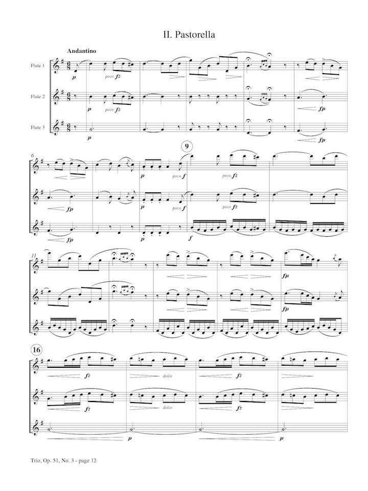 Berbiguier, BT :: Trio No. 3, op. 51