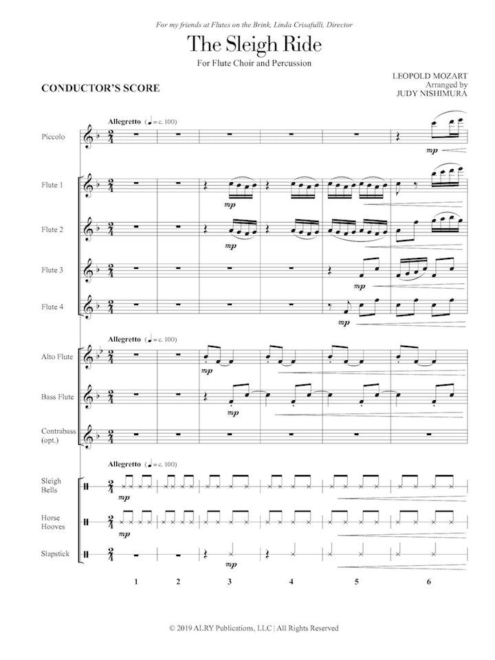 Mozart, L :: The Sleigh Ride
