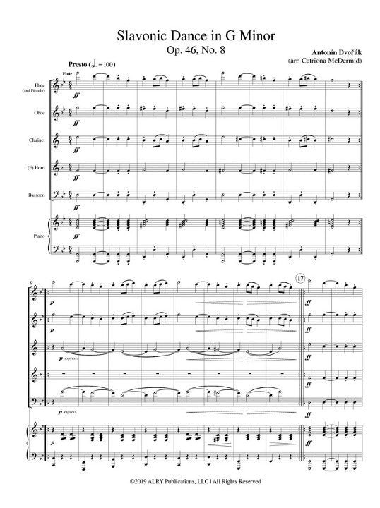 Dvorak, A :: Slavonic Dance in G Minor