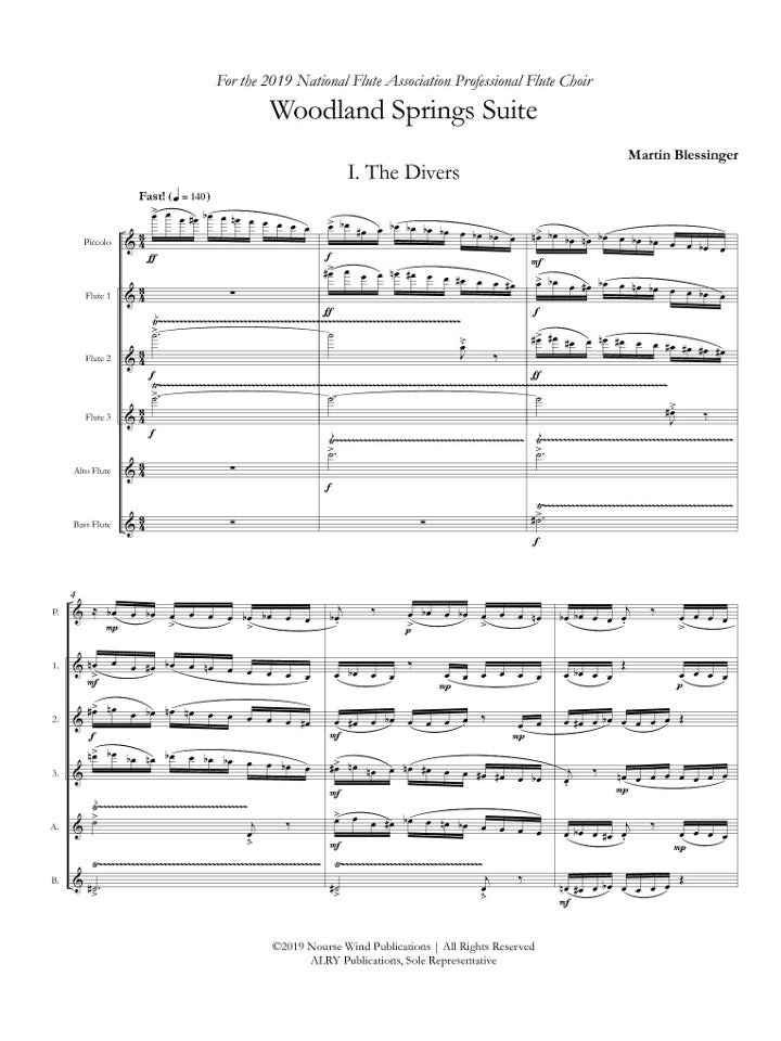 Blessinger, M :: Woodland Springs Suite