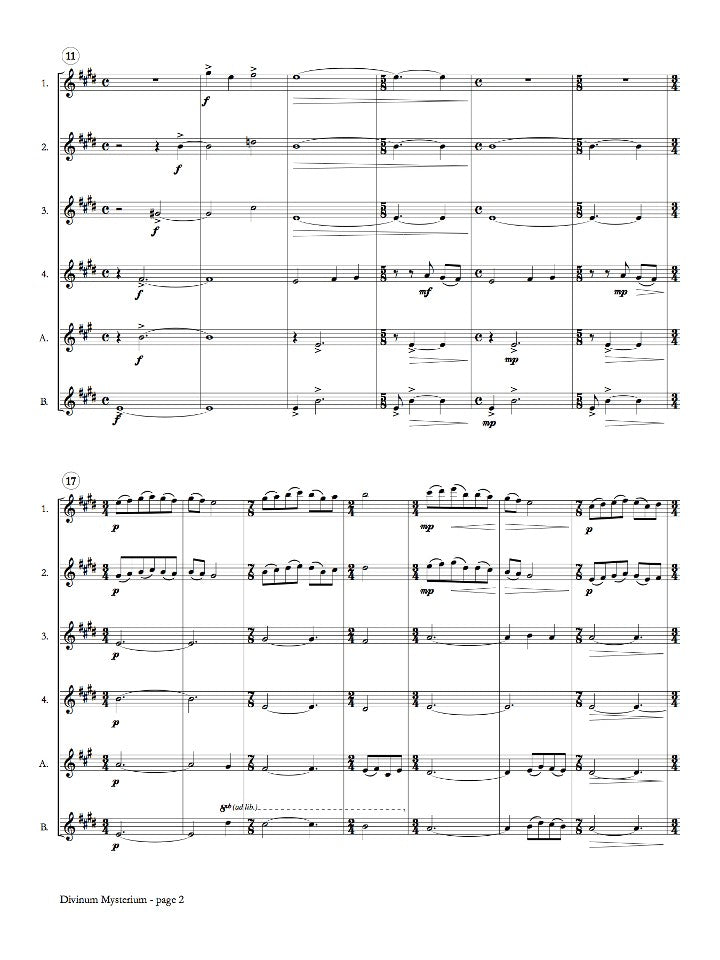 Nourse, N :: Divinum Mysterium (Illuminations on a Christmas Plainsong)