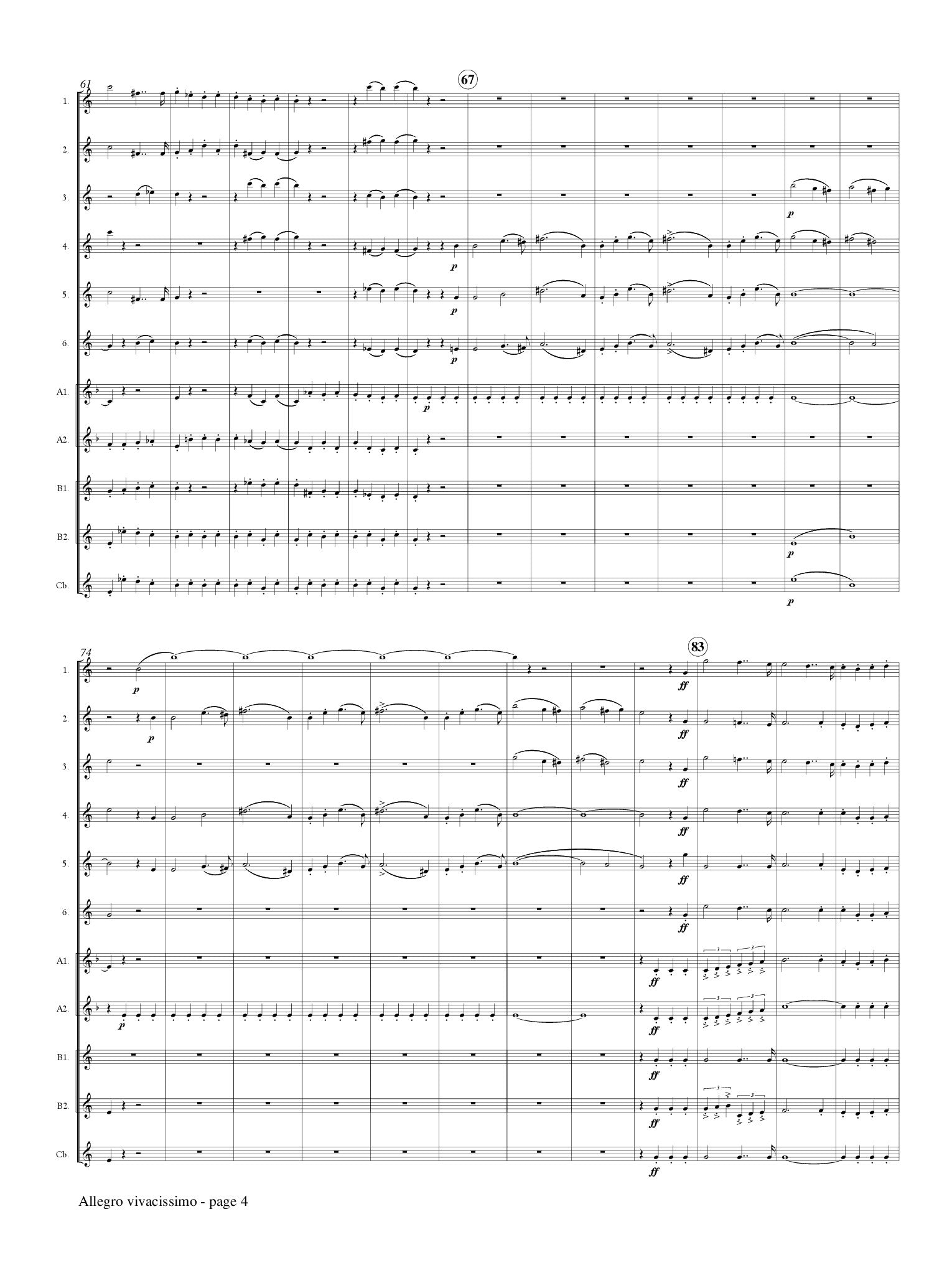 Mendelssohn, F :: Allegro vivacissimo from Symphony No. 3, 'Scottish'