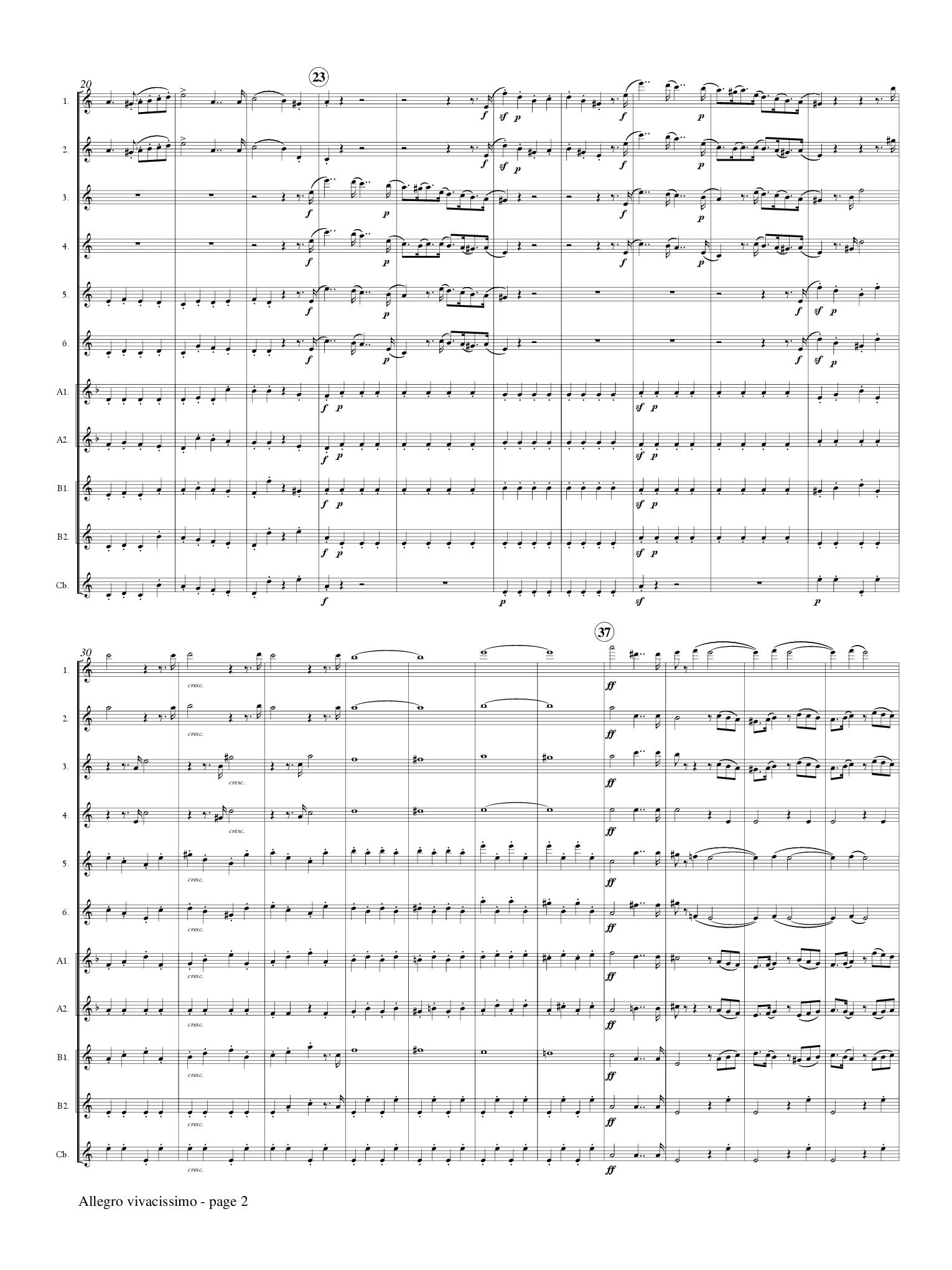 Mendelssohn, F :: Allegro vivacissimo from Symphony No. 3, 'Scottish'