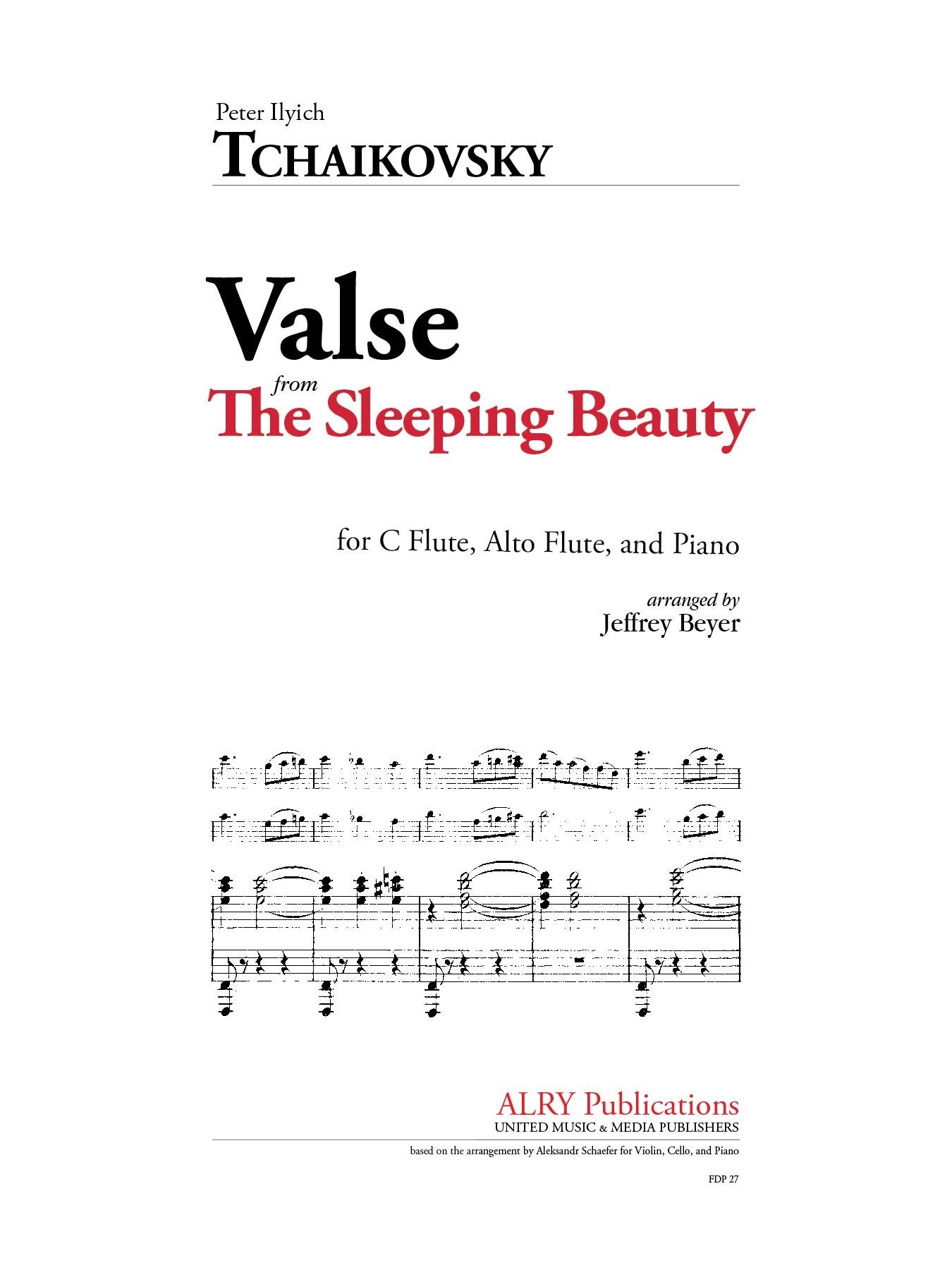 Tchaikovsky, P :: Valse from The Sleeping Beauty