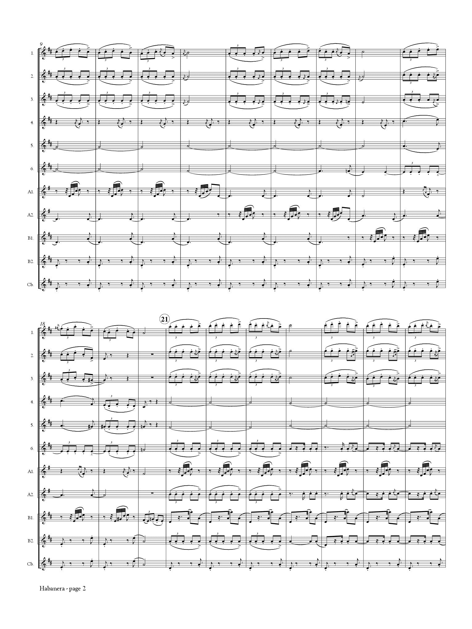 Chabrier, E :: Habanera