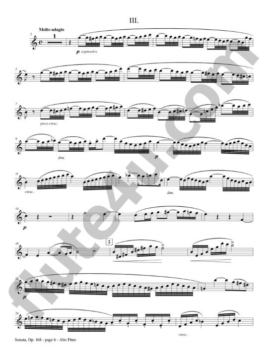Saint-Saens, C :: Sonate, op. 168