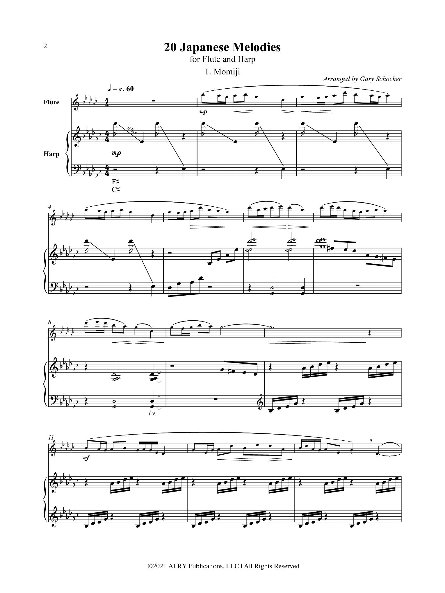 Schocker, G :: 20 Japanese Melodies