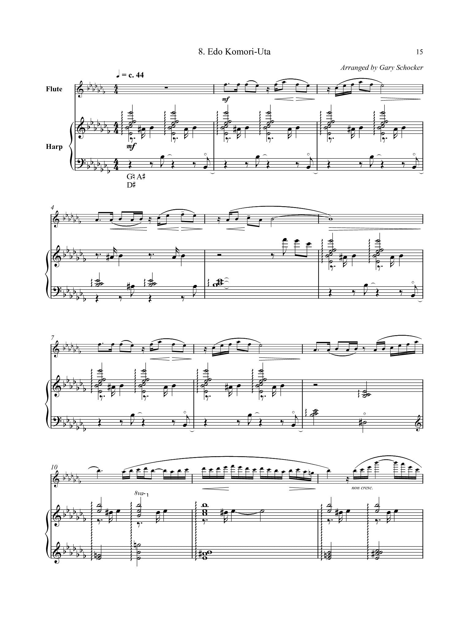 Schocker, G :: 20 Japanese Melodies