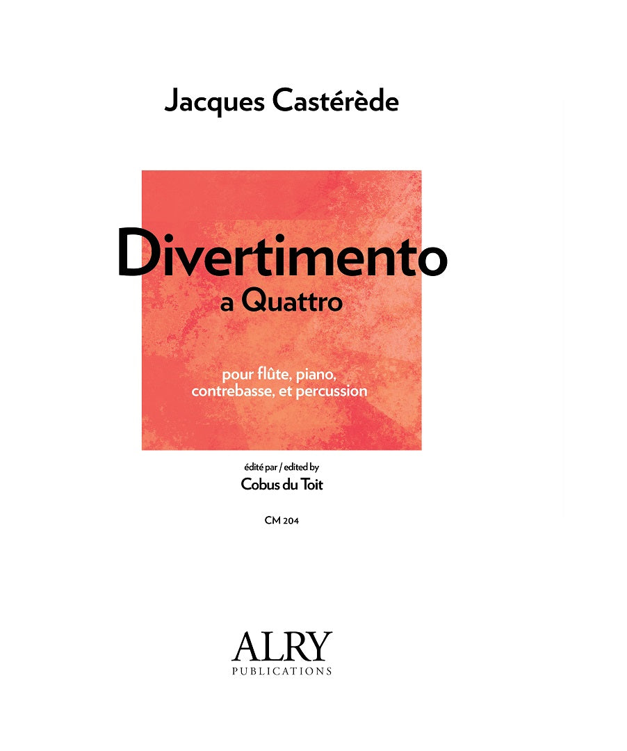 Casterede, J :: Divertimento a Quattro