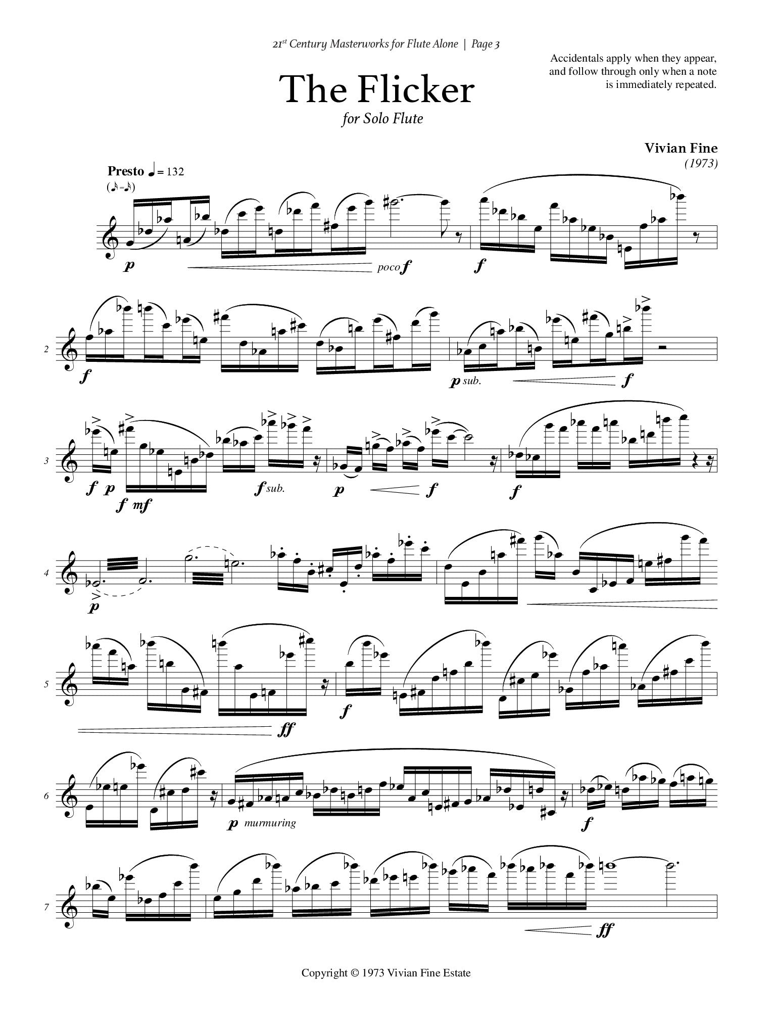 Various :: 21st Century Masterworks: Eleven Pieces for Flute Alone