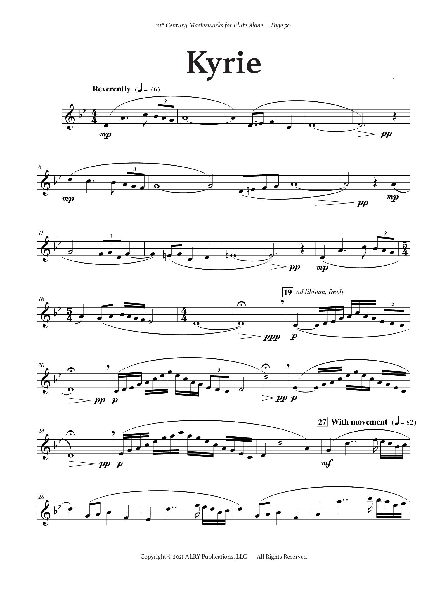 Various :: 21st Century Masterworks: Eleven Pieces for Flute Alone