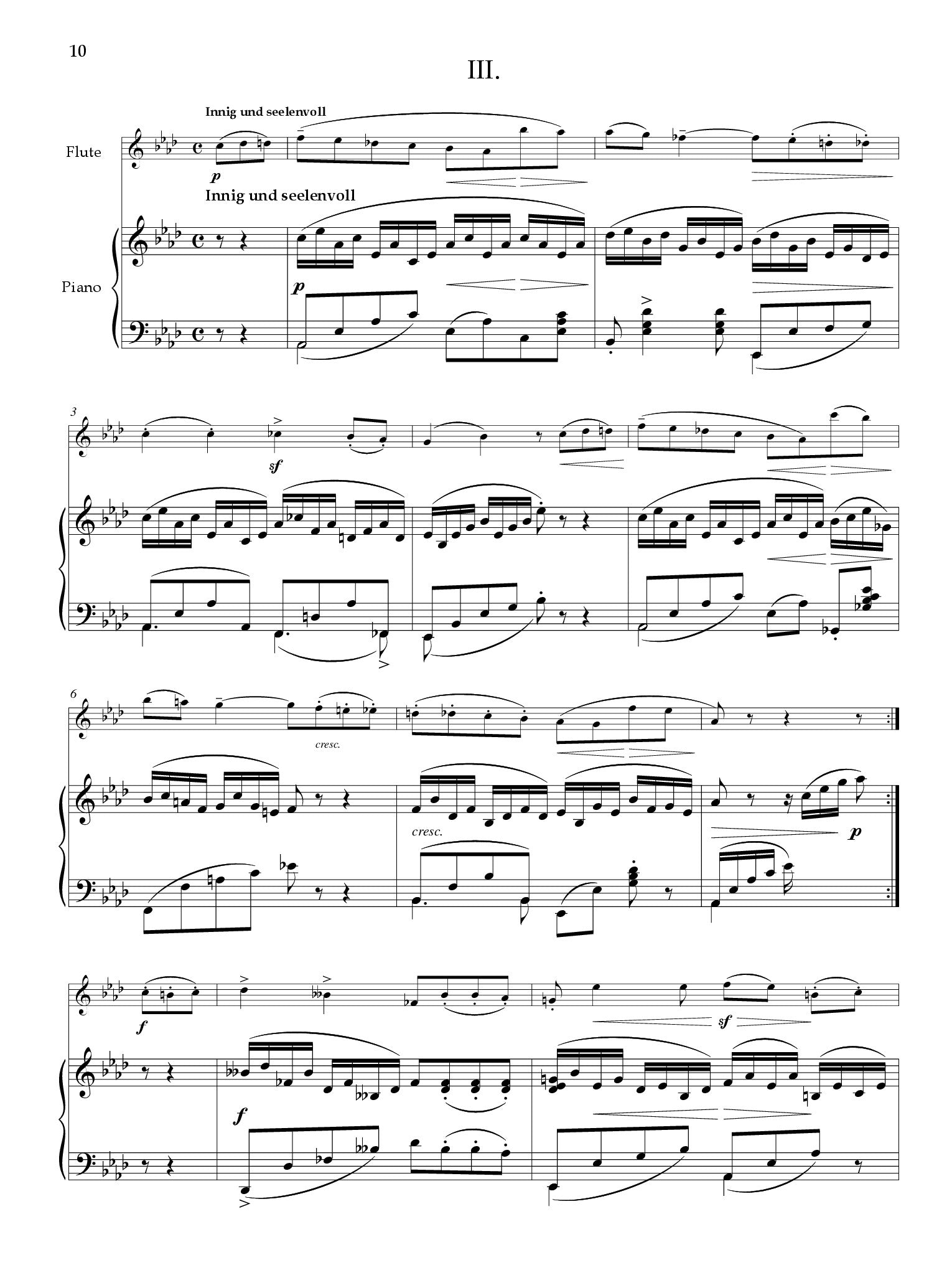 von Schauroth, D :: Six Songs without Words