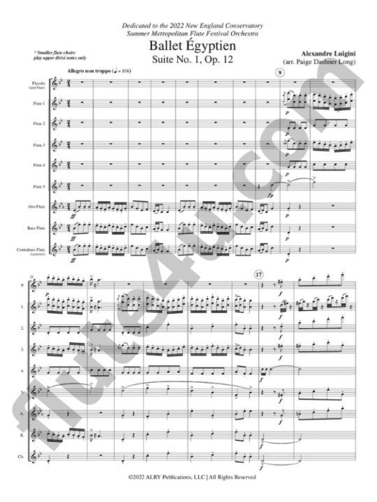 Luigini, A :: Ballet Egyptien, Suite No. 1, op. 12