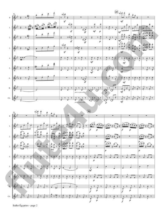 Luigini, A :: Ballet Egyptien, Suite No. 1, op. 12