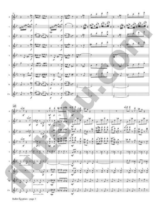 Luigini, A :: Ballet Egyptien, Suite No. 1, op. 12