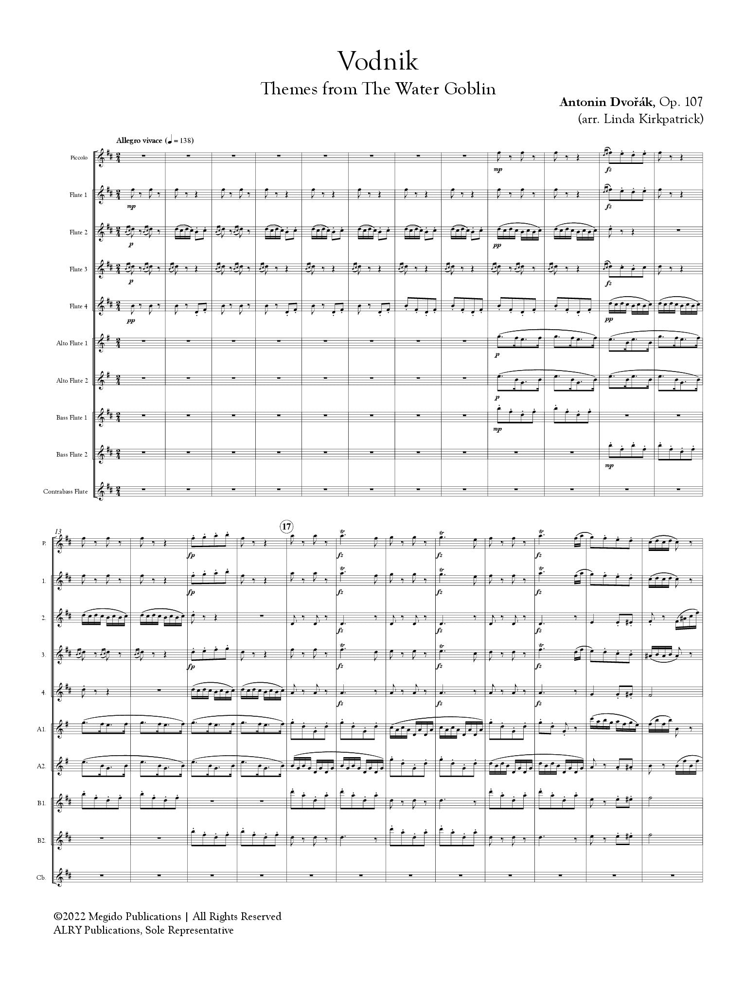 Dvorak, A :: Vodnik (Themes from The Water Goblin)