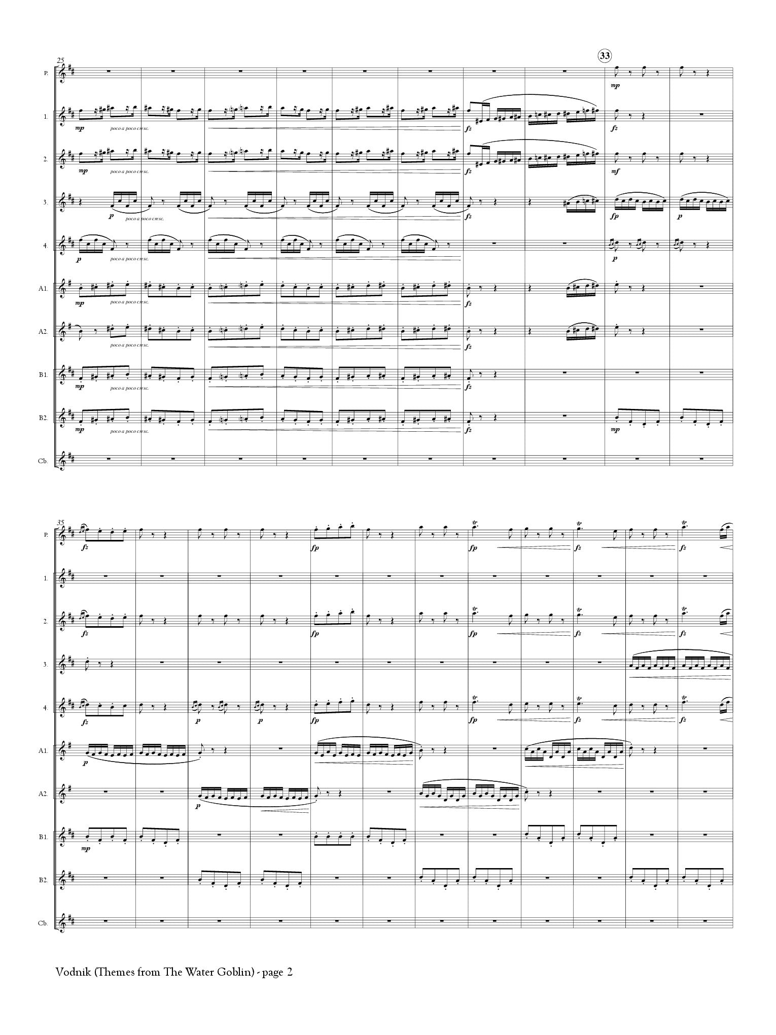 Dvorak, A :: Vodnik (Themes from The Water Goblin)