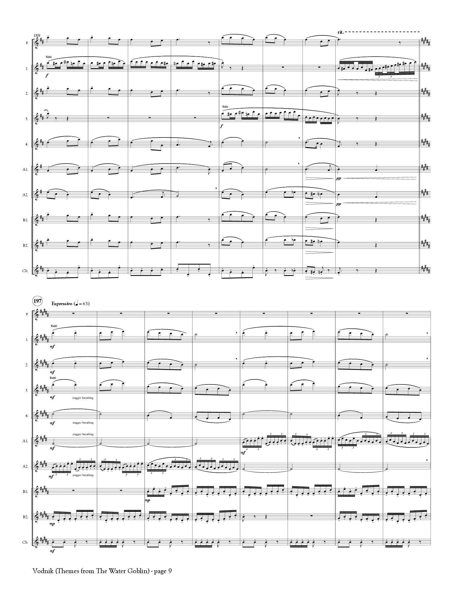Dvorak, A :: Vodnik (Themes from The Water Goblin)