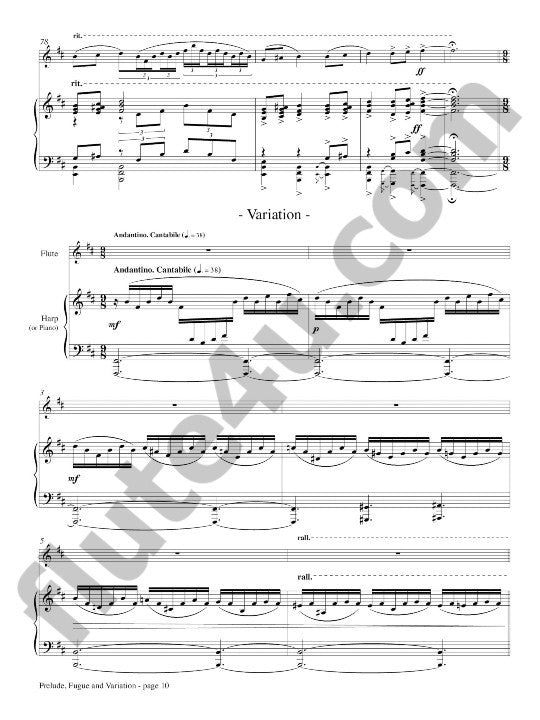 Franck, C :: Prelude, Fugue and Variation