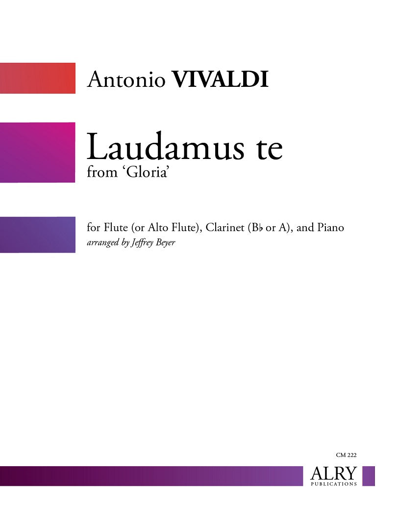 Vivaldi, A :: Laudamus te from 'Gloria'