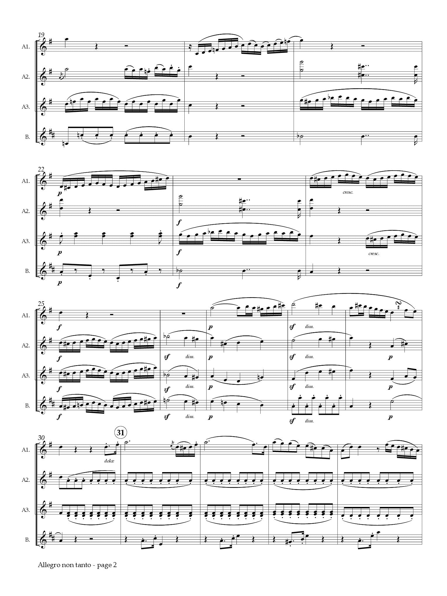 Crusell, BH :: Allegro non tanto, Op. 8