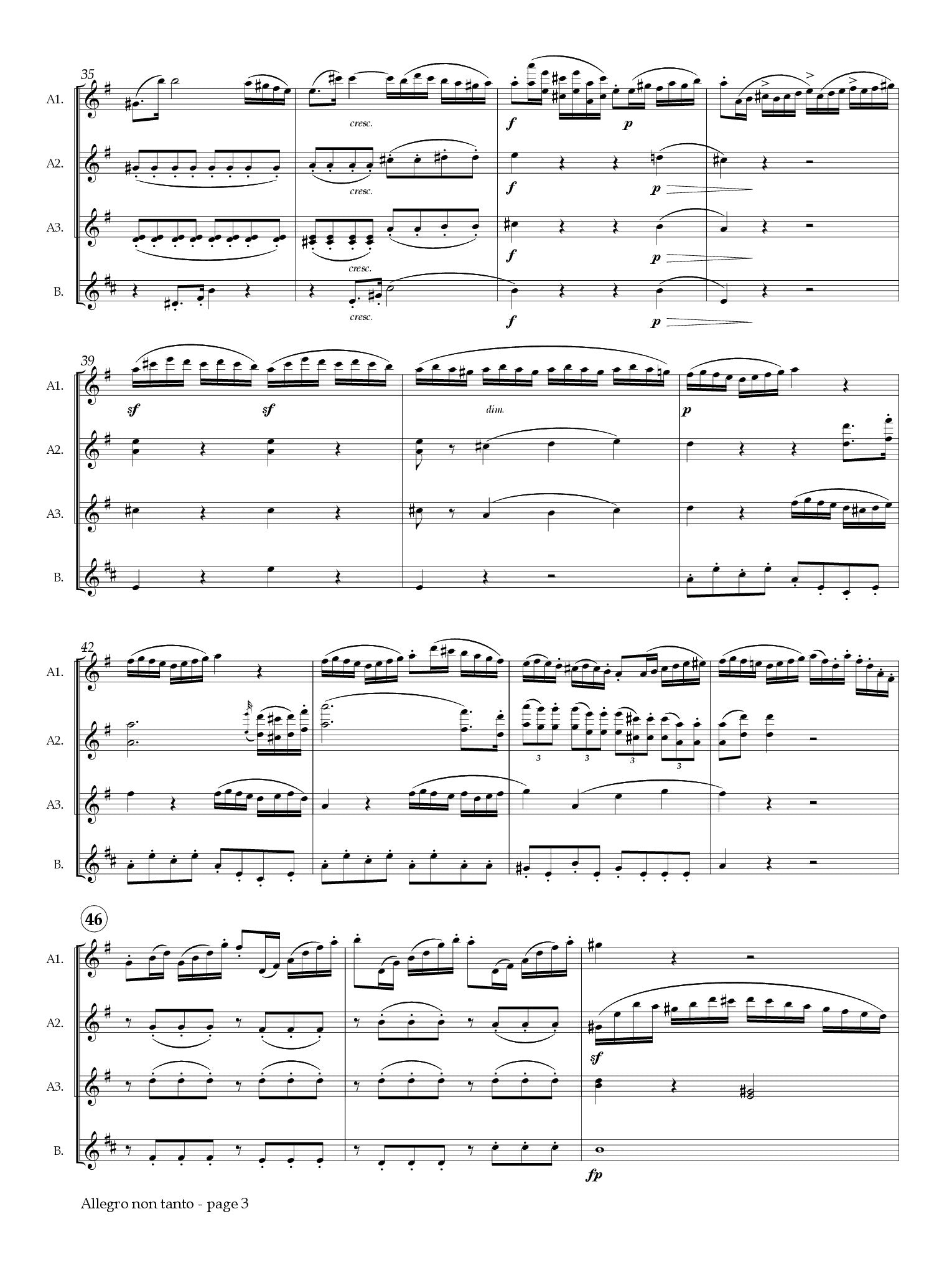 Crusell, BH :: Allegro non tanto, Op. 8