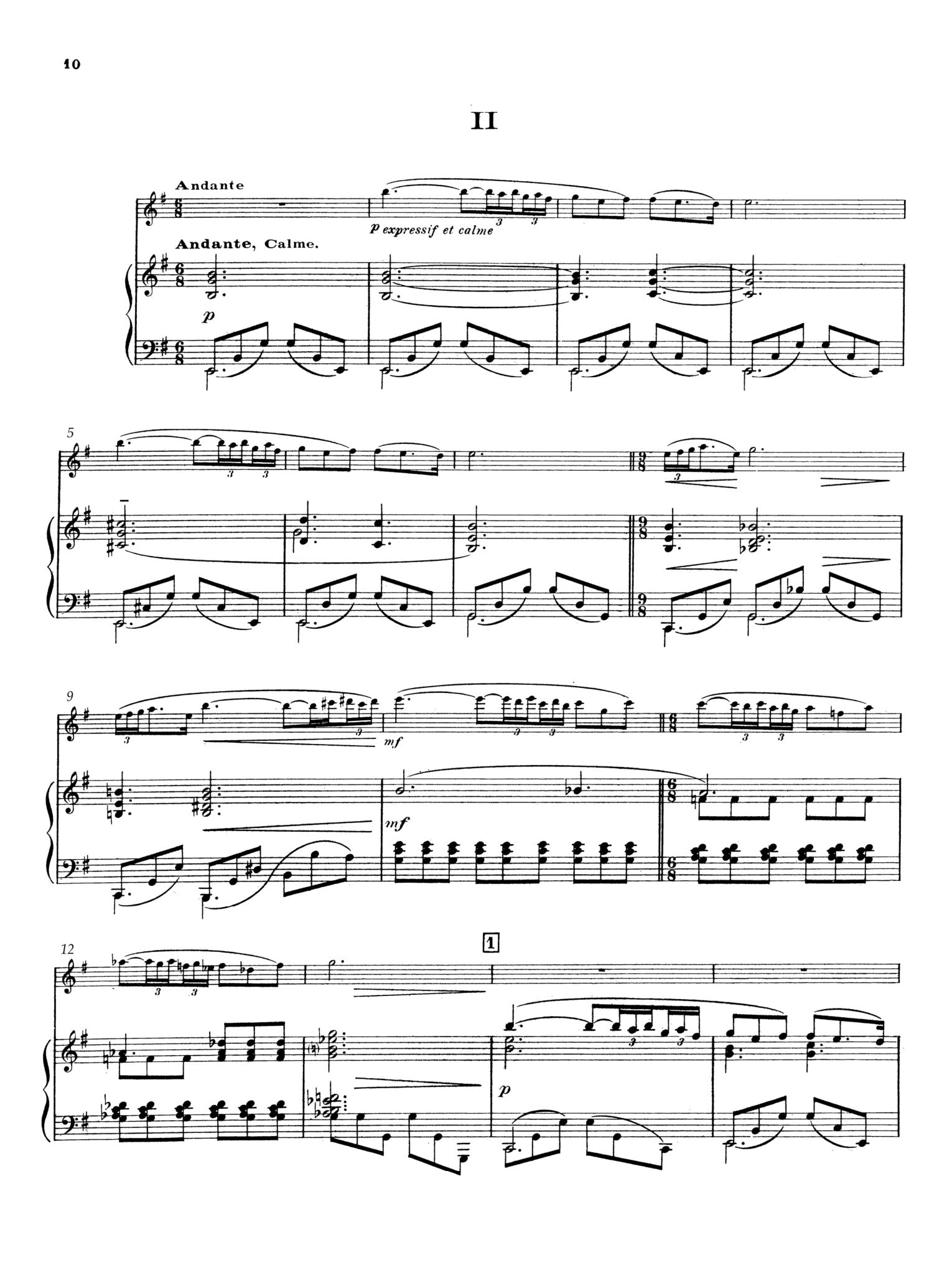 Gaubert, P :: Sonata No. 2