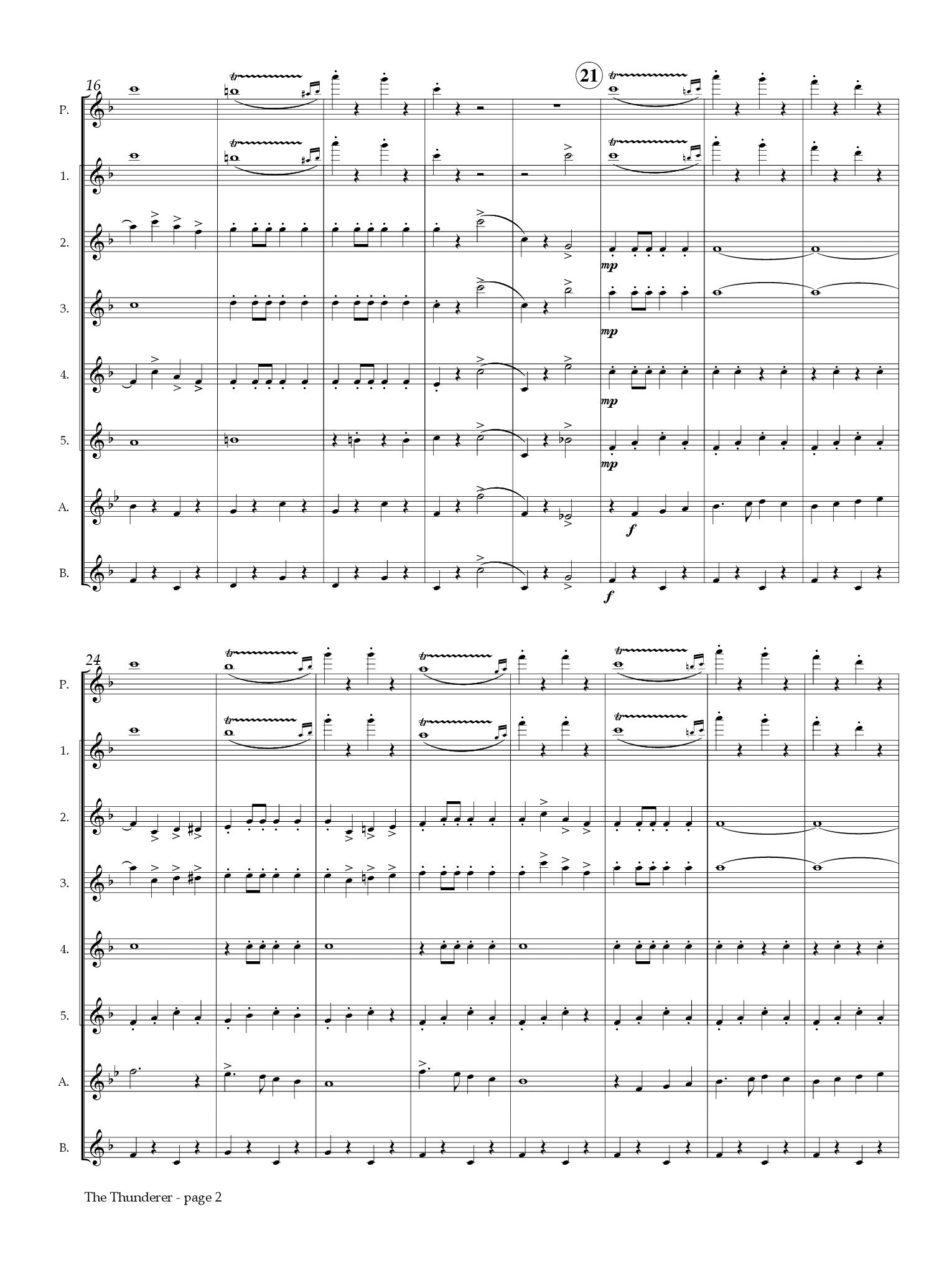 Sousa, JP :: The Thunderer