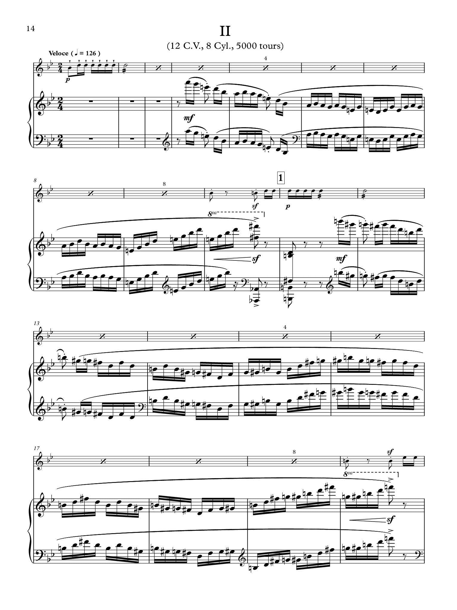 Hahn, R :: Sonata in C Major