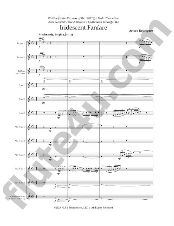 Rodriguez, A :: Iridescent Fanfare