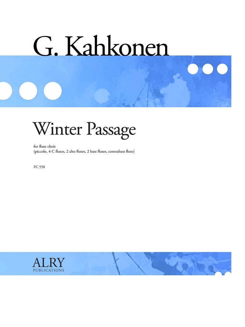 Kahkonen, G :: Winter Passage