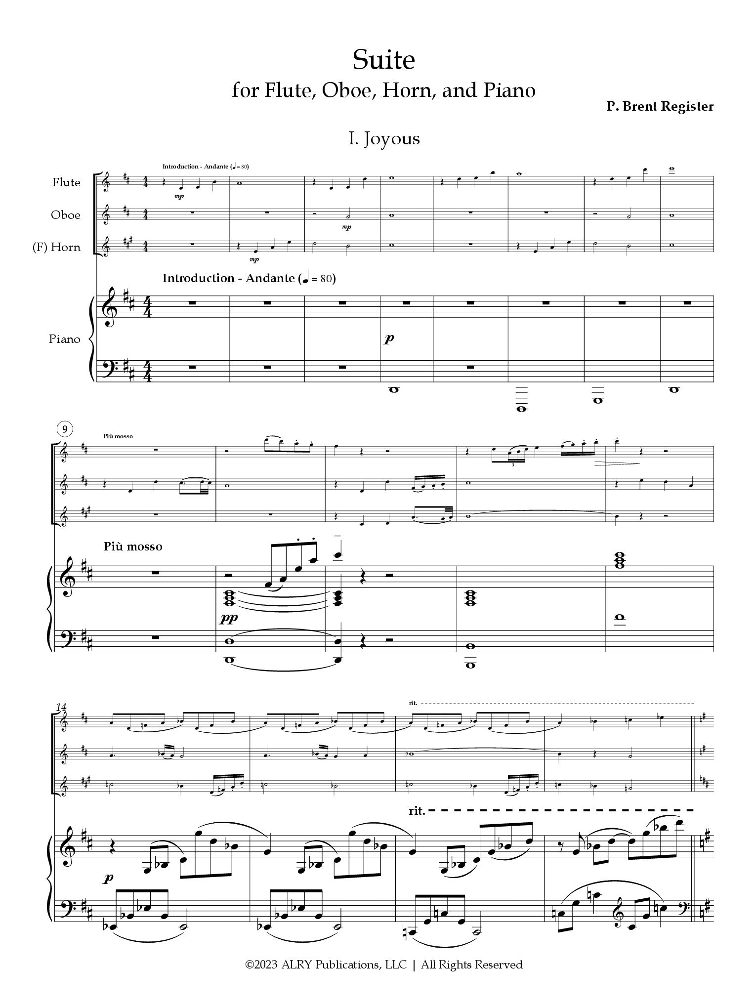 Register, PB :: Suite