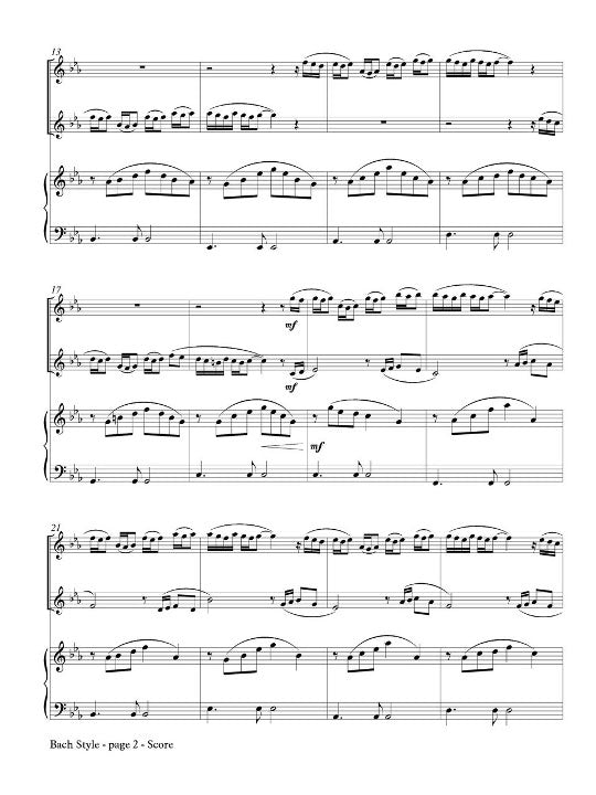Hiketick, P :: Bach Style